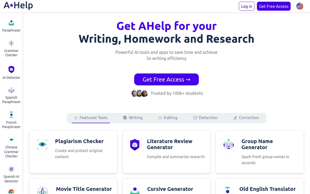 AHelp screenshot