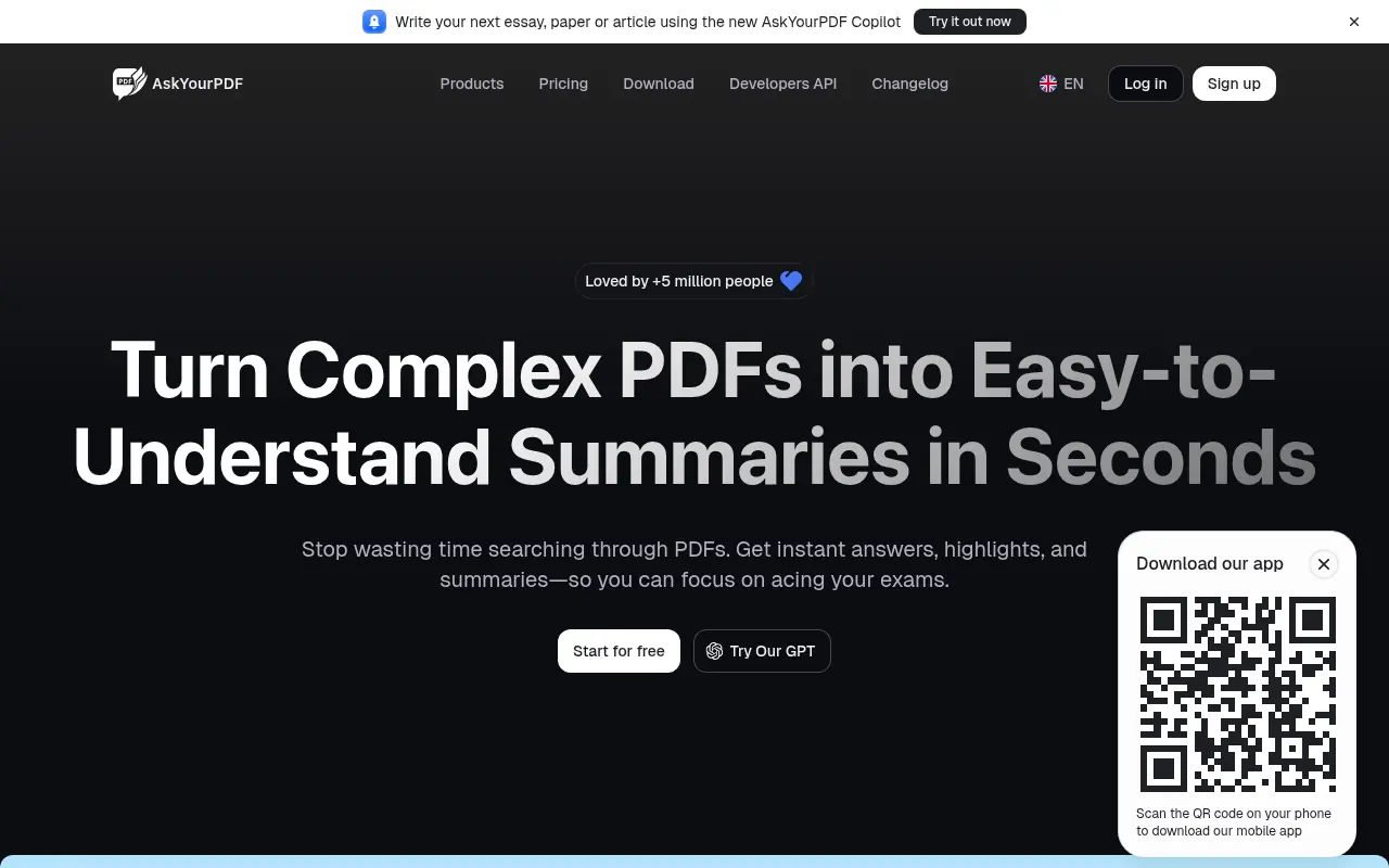 AskYourPDF screenshot