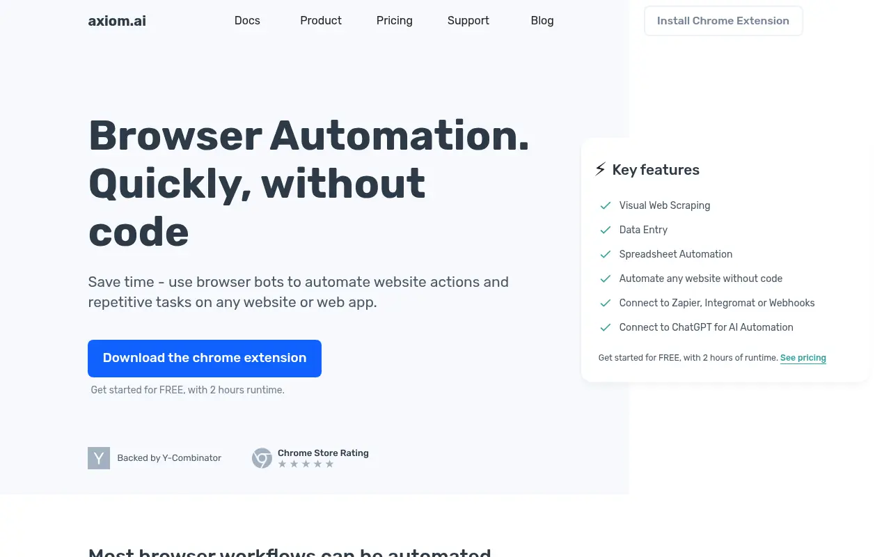 Axiom.ai screenshot