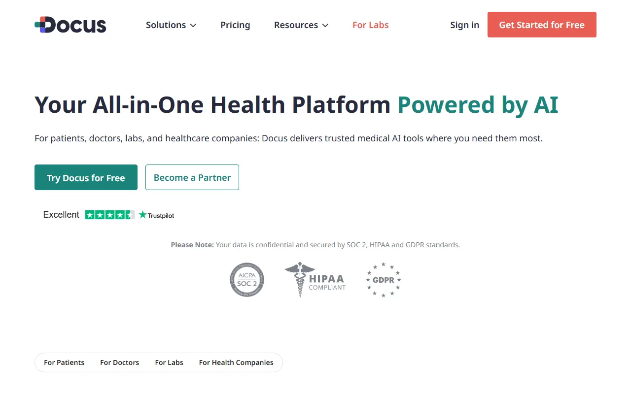 Docus screenshot