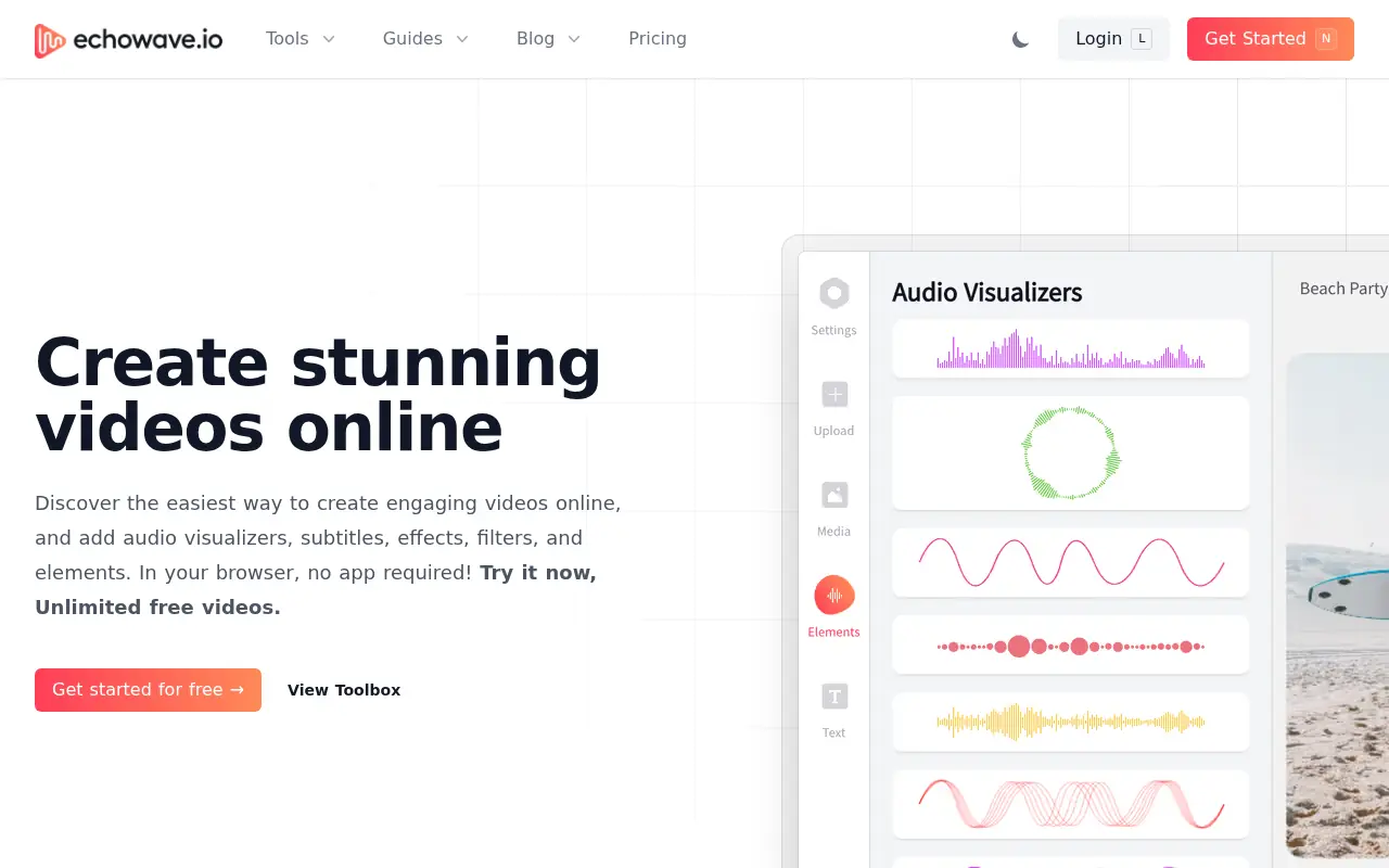 EchoWave screenshot