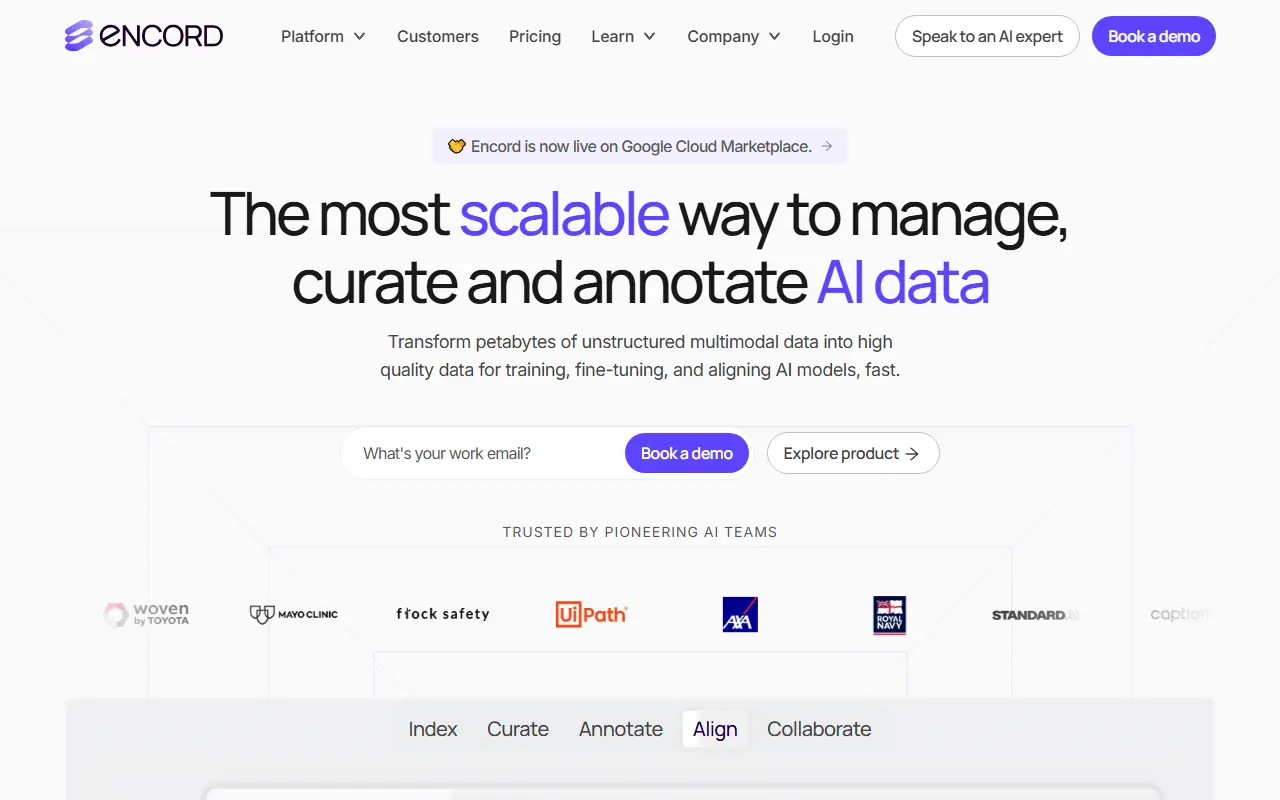 Encord screenshot