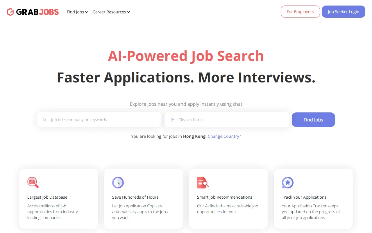 GrabJobs screenshot