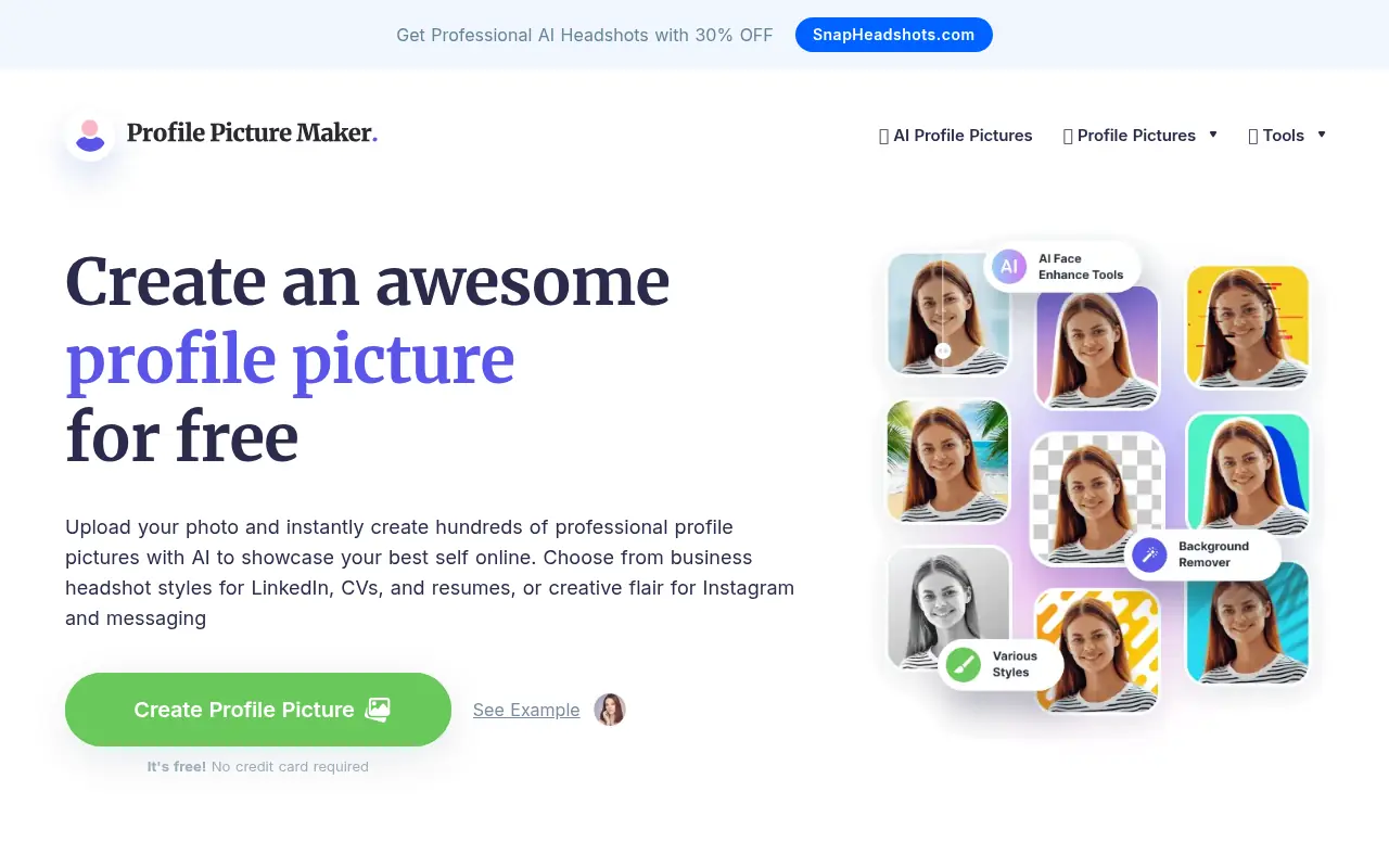 PFPMaker screenshot
