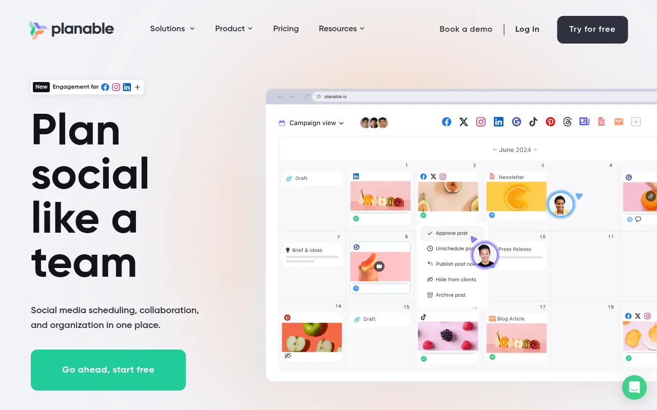Planable screenshot
