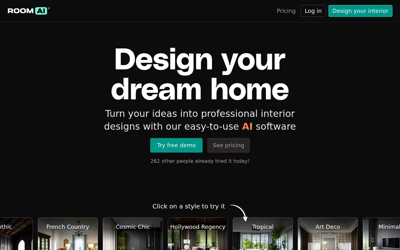 RoomAI screenshot