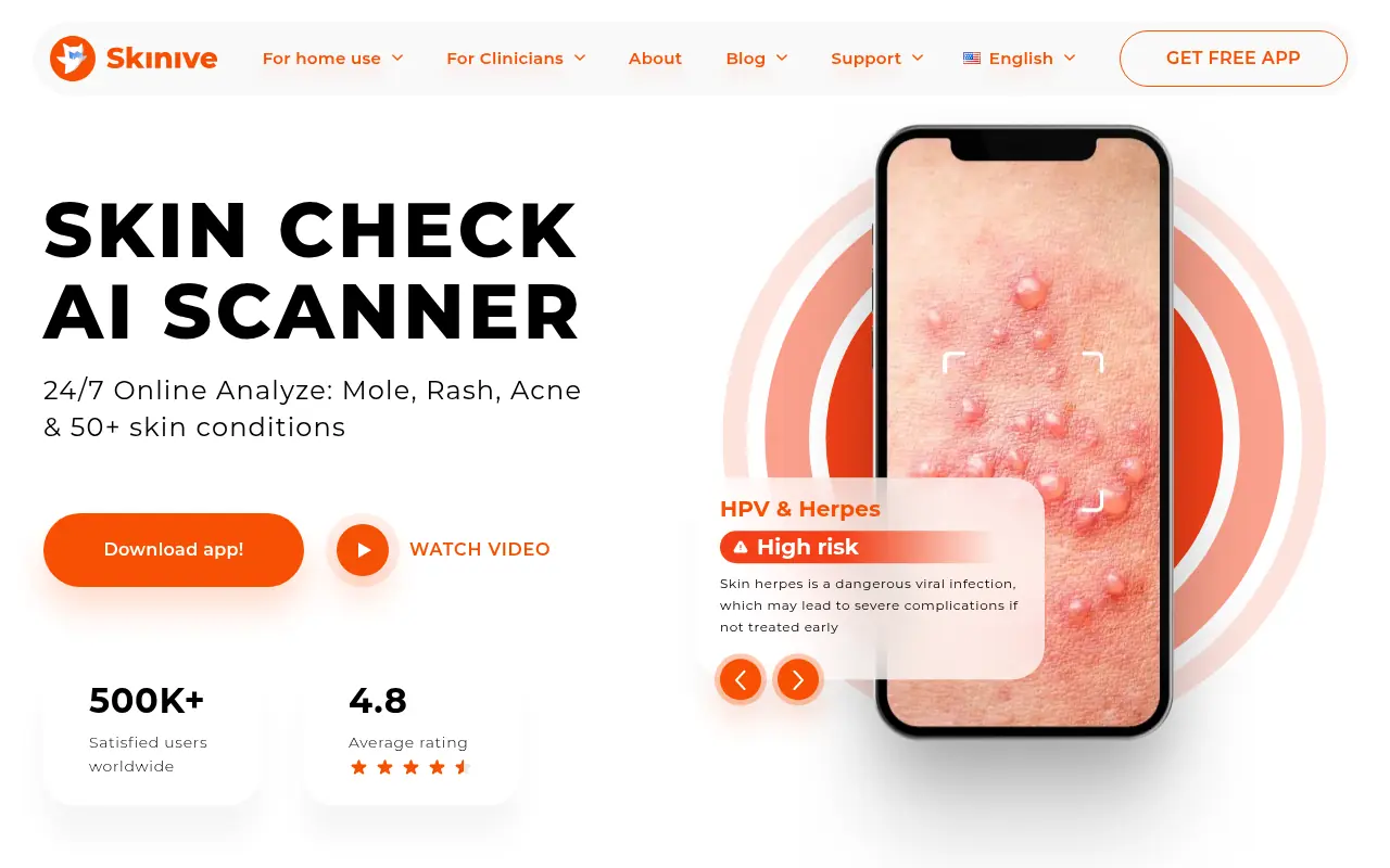 Skinive screenshot