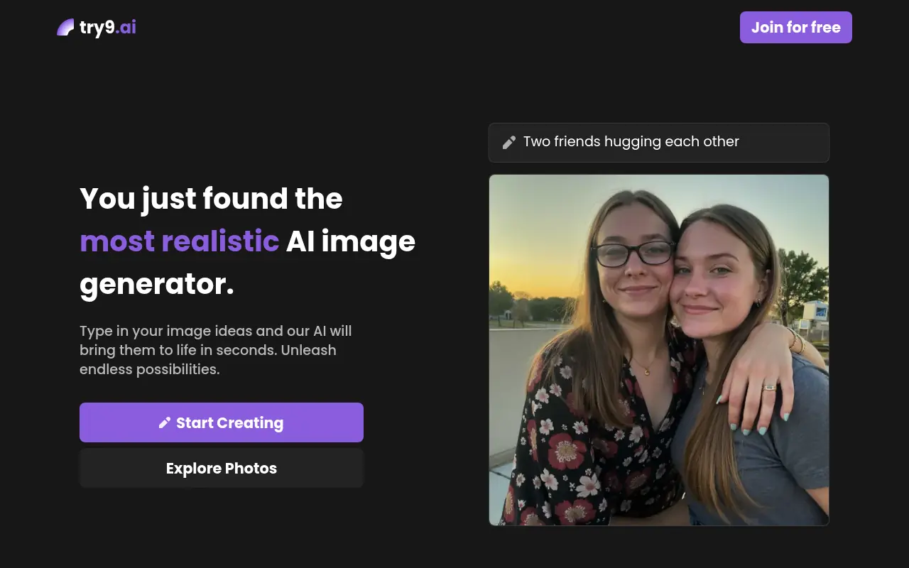 Try9.ai screenshot