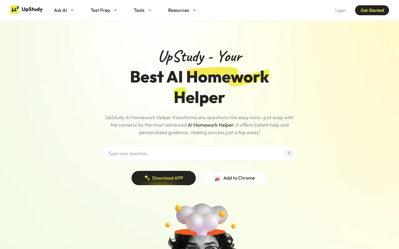UpStudy screenshot