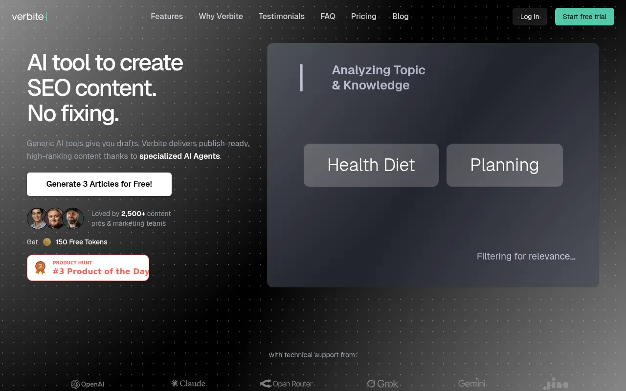 Verbite screenshot