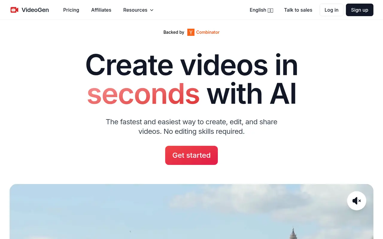 VideoGen screenshot