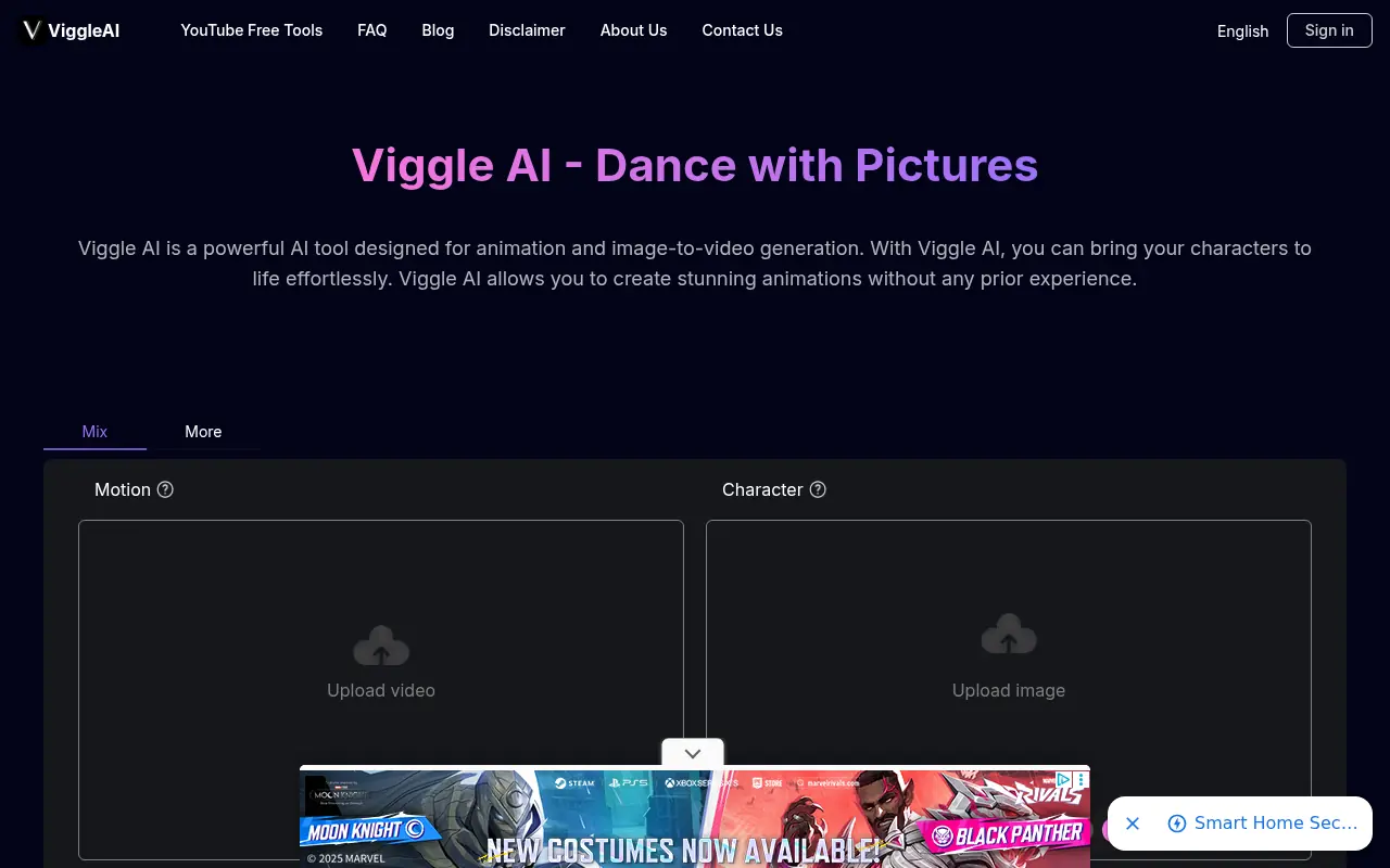 Viggle AI screenshot