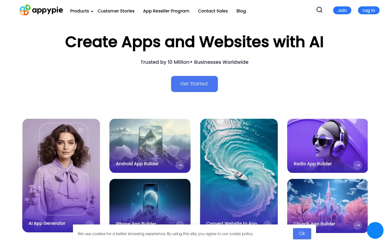 Appy Pie screenshot