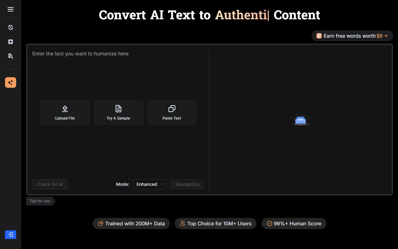 BypassGPT screenshot