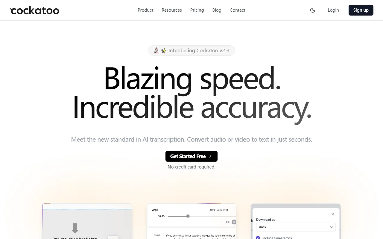 Cockatoo screenshot