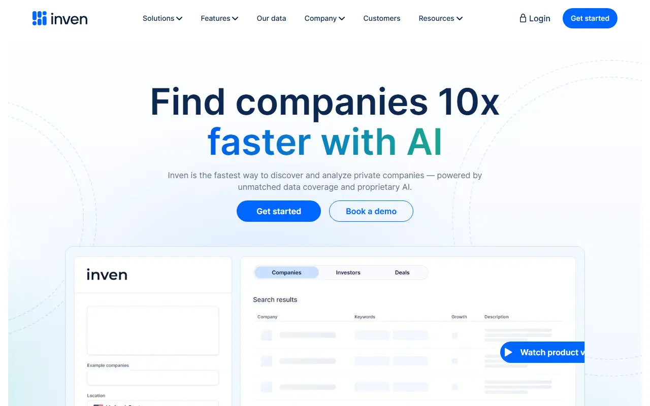 Inven screenshot