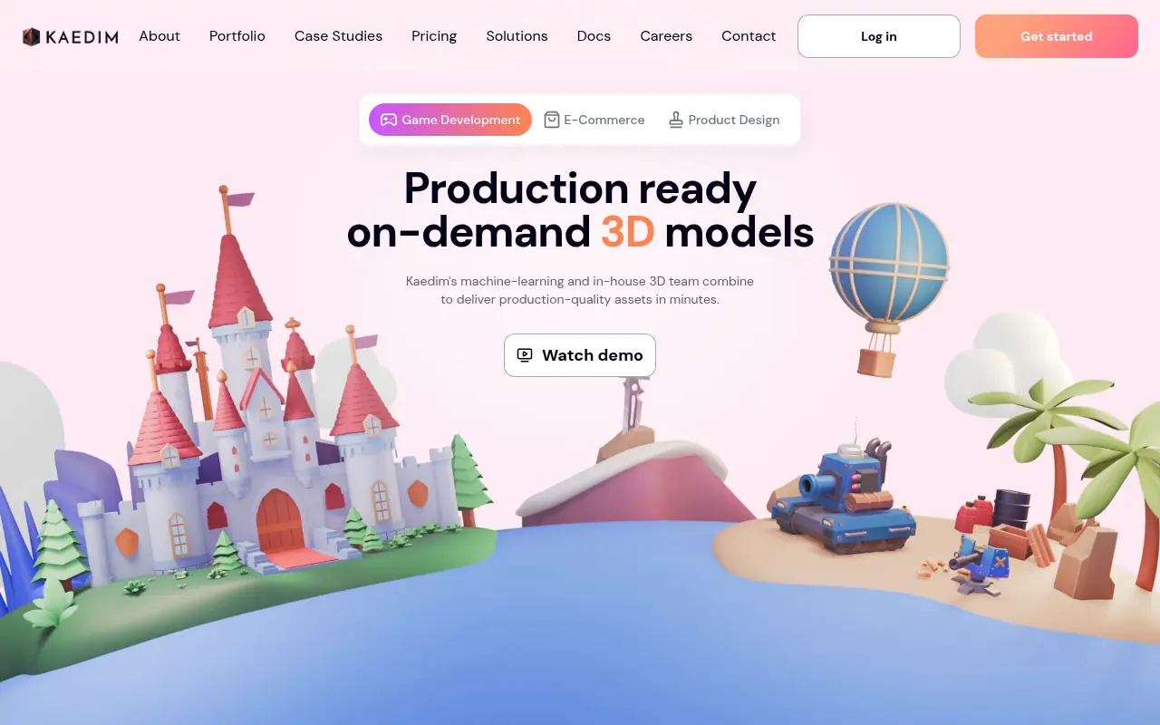 Kaedim screenshot