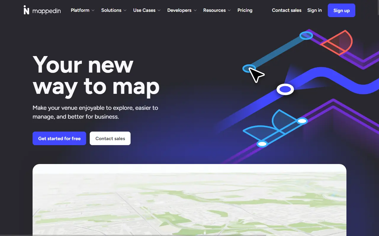 Mappedin screenshot