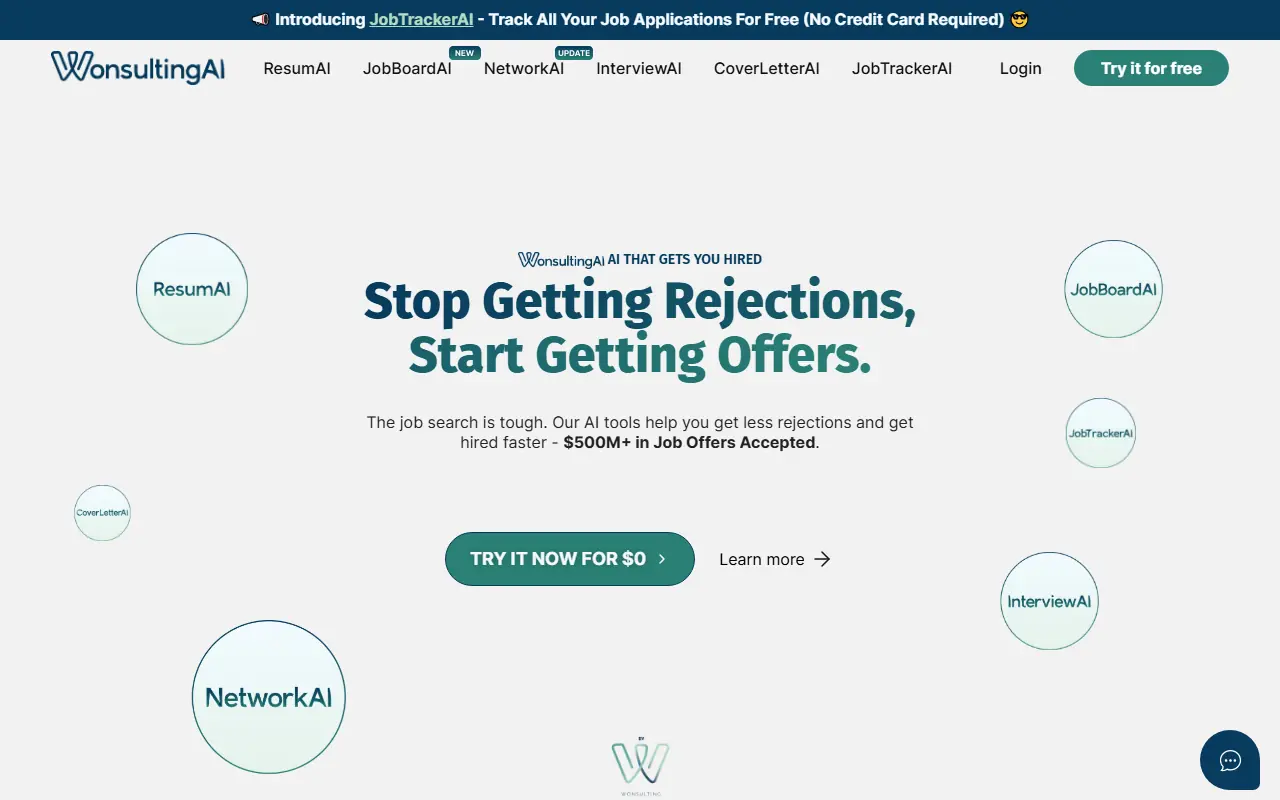 WonsultingAI screenshot