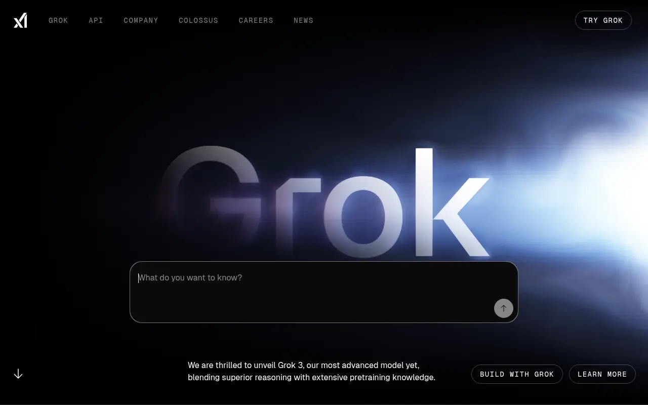 xAI screenshot