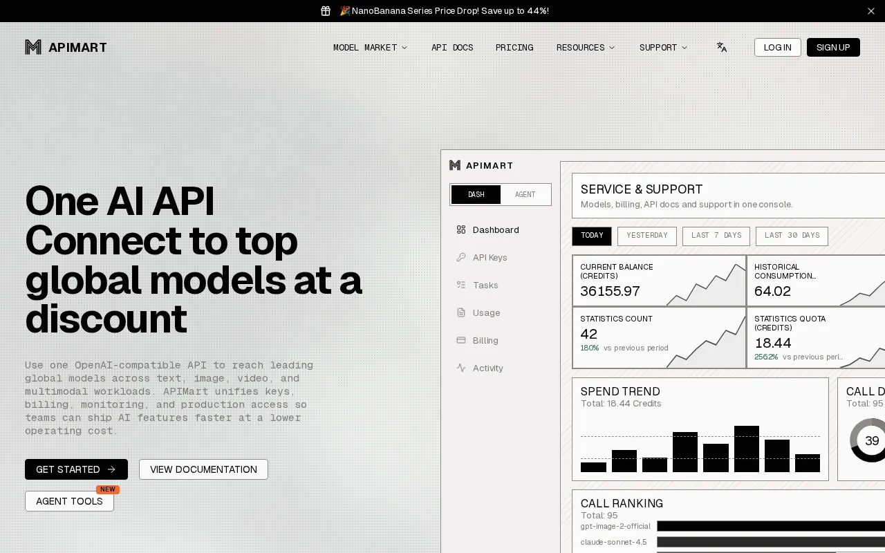 APIMart screenshot