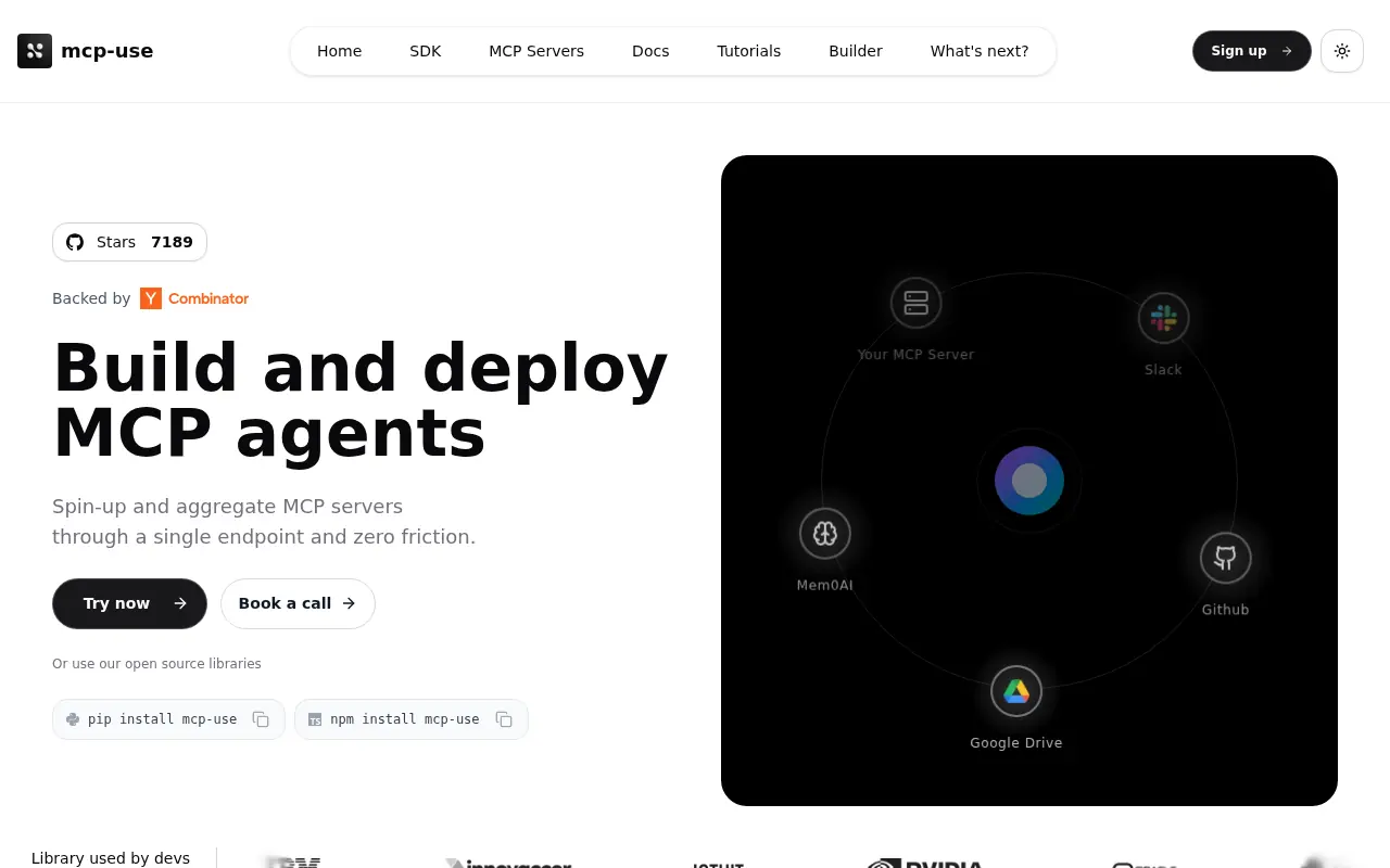 mcp-use screenshot