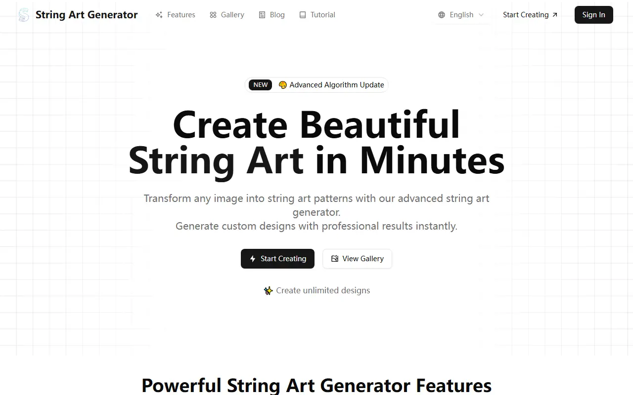 String Art Generator screenshot