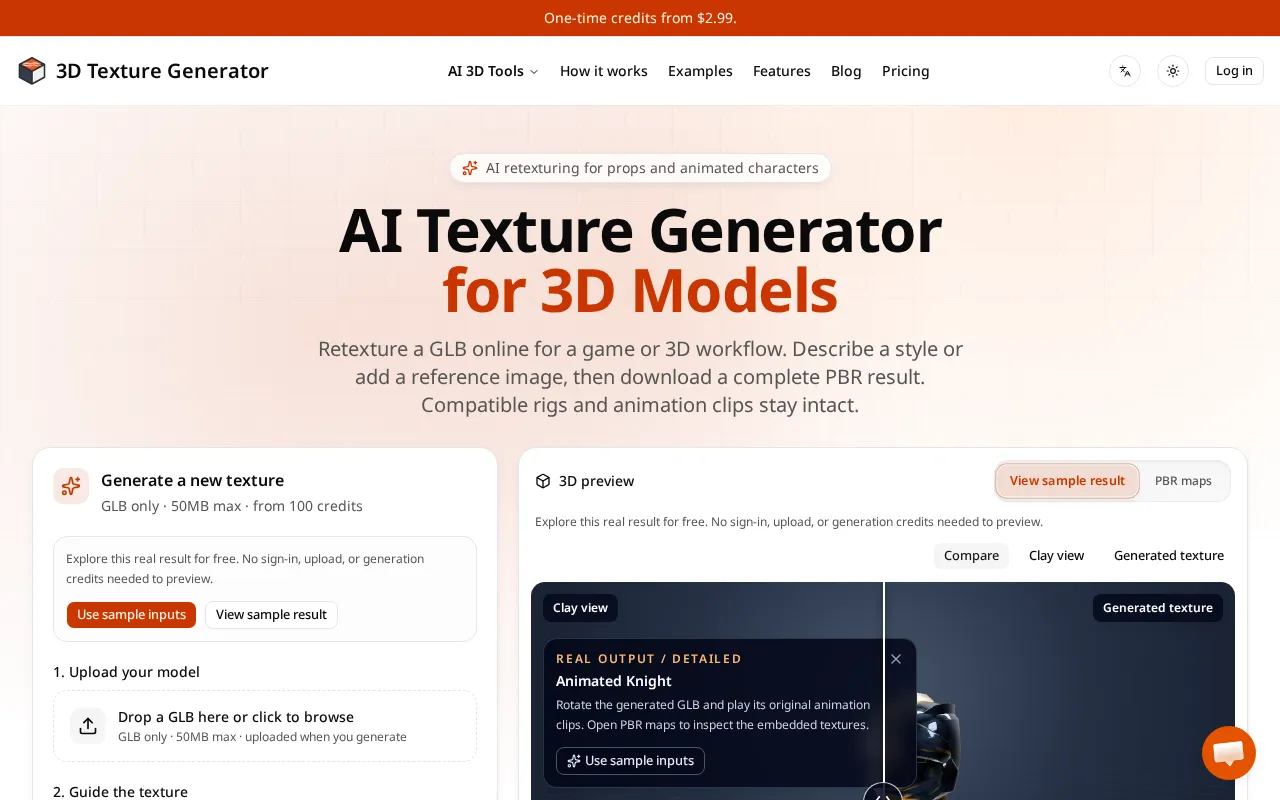 3D Texture Generator screenshot