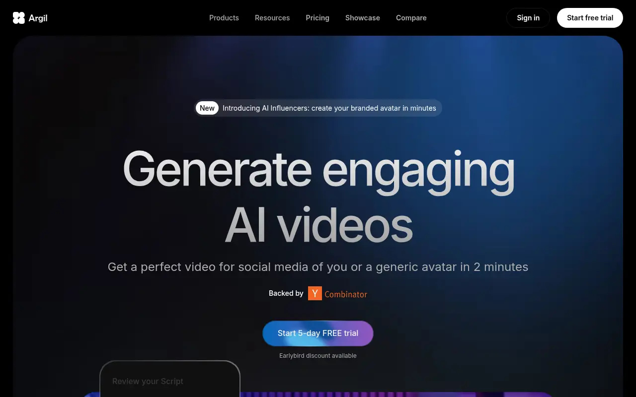 Argil screenshot