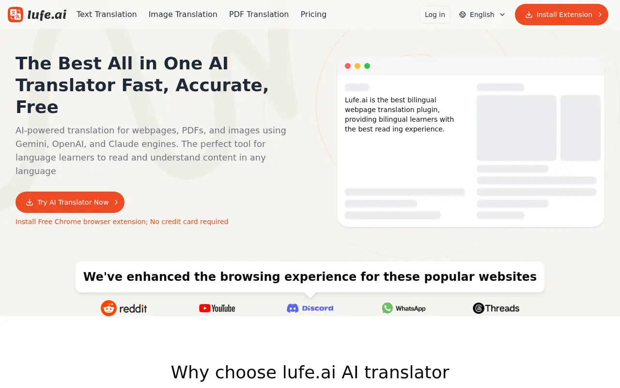 Lufe.ai screenshot